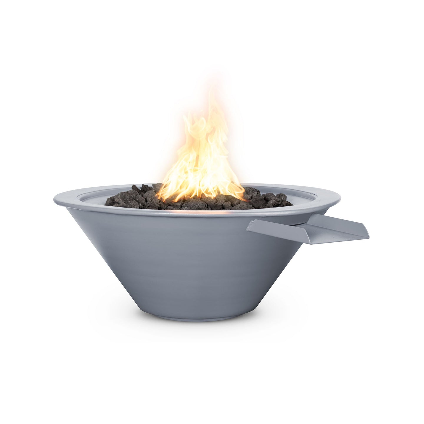 The Outdoor Plus Cazo Fire & Water Bowl Metal Powder Coat