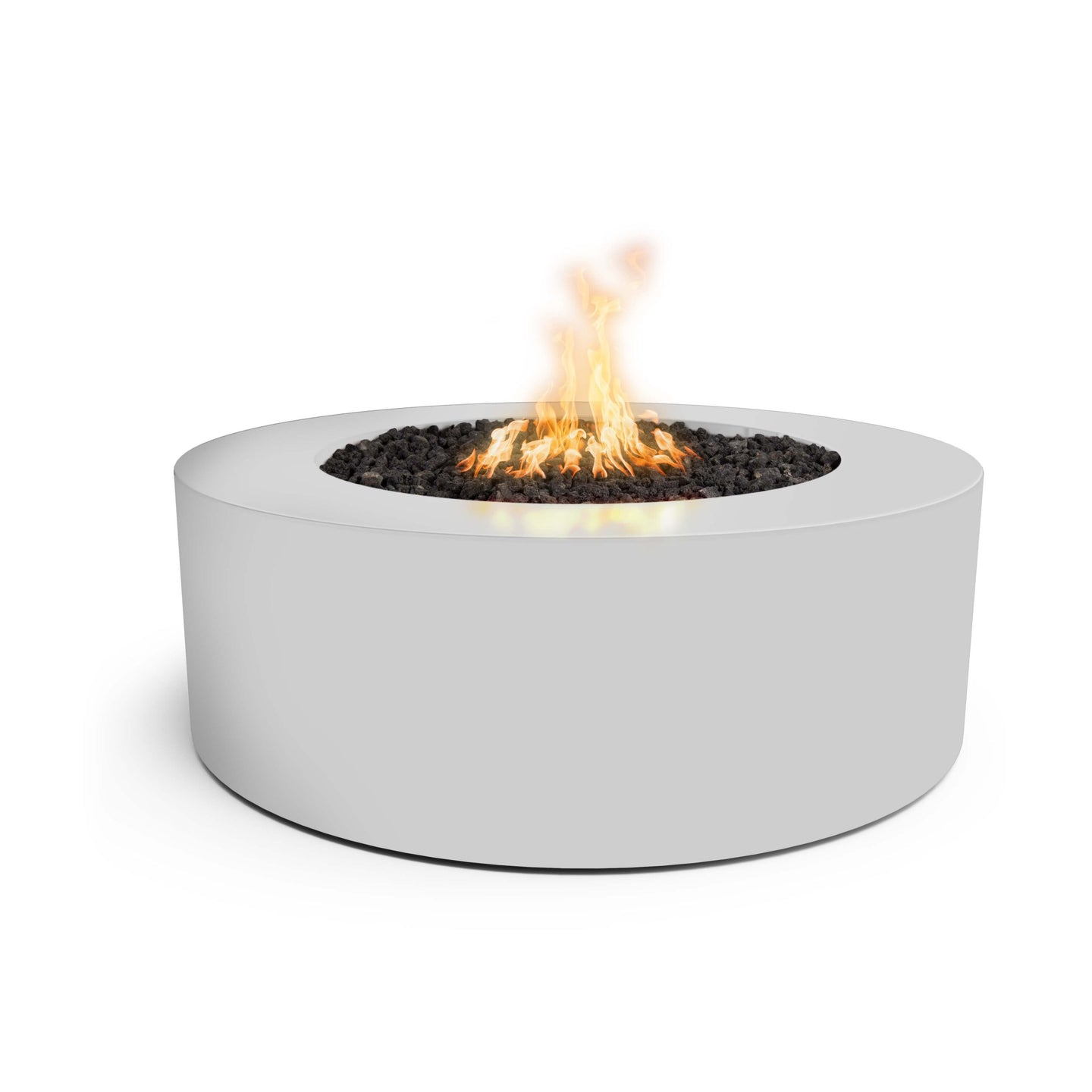 Unity Fire Pit 48 round metal fire pit – powder coated