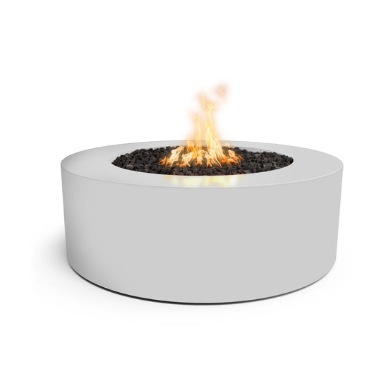 Unity Fire Pit 48 round metal fire pit – powder coated