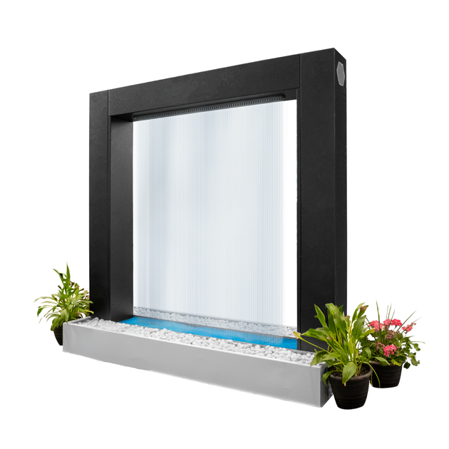 Paradise Fall self-contained outdoor water feature by EleveOutdoors