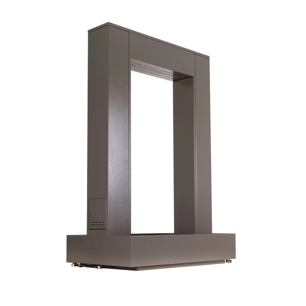 Luxury outdoor waterfall unit with smooth water flow