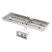 Outdoor fire table insert SS H bullet burner for patio fire pit