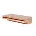 Smooth Flow Scupper copper pool water feature – curved metal pool scupper