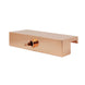Smooth copper Flow  Scupper  – outdoor pool waterfall scupper