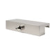 Smooth Flow Scupper brushed stainless steel finish