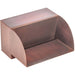 Smooth Flow Radius Scupper 48 inch copper – outdoor pool waterfall scupper